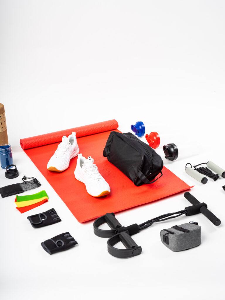 Promocionales personalizados para eventos deportivos y gimnasios: pachones, toallas, cuerdas de resistencia y accesorios fitness para fortalecer la conexión con tu marca.